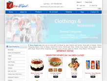 Tablet Screenshot of estorenepal.com